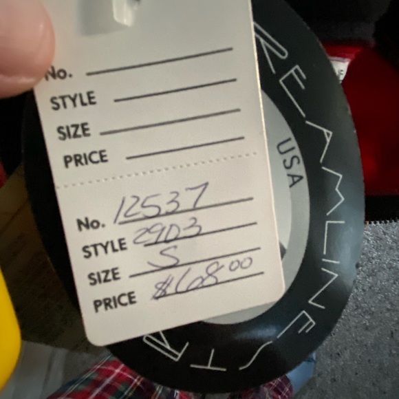 NOS $65 Streamlines CNI Designs Red Fleece Vest Coat Womens Size Small Made USA - Picture 2 of 14